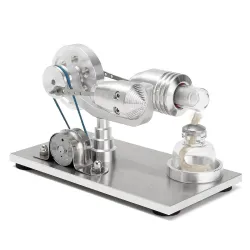 Hot air stirling engine - model - educational toyEducational