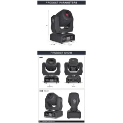 Mini stage light - spotlight - LED - 60W - for clubs / discoStage & events lighting