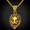 Lion head pendant - stainless steel necklaceNecklaces