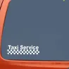 Taxi Service - car vinyl sticker - 15.8 * 4.5cmStickers