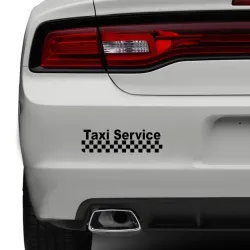 Taxi Service - car vinyl sticker - 15.8 * 4.5cmStickers