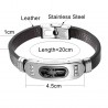 Retro scorpion bracelet - leather - stainless steelBracelets