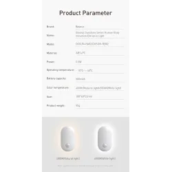 Baseus - magnetic night lamp / wall light - dual induction - LEDWall lights