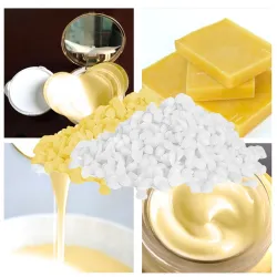 Natural beeswax - for candle making / lipsticks - white / yellowCandles & Holders