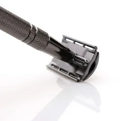 Shaving razor - double edge - with 10 shaving bladesShaving