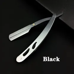Professional retro shaver - foldable razor - with a bladeShaving