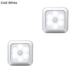 LED lamp - with PIR motion sensor - for wall / furniture / stairs - 2 piecesWall lights