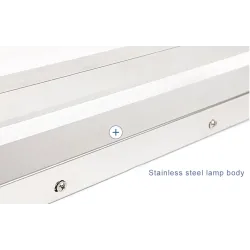 Modern bathroom mirror light - LED - stainless steel lamp - 9W - 42cmWall lights