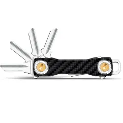 Modern key organiser - carbon keychainKeyrings