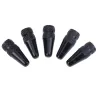 Bicycle wheel valve - aluminum cap - dust covers - 5 piecesBicycle