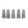 Bicycle wheel valve - aluminum cap - dust covers - 5 piecesBicycle