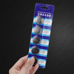 Button lithium battery - CR2430 - 3V - 5 piecesBattery