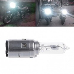 Motorcycle headlight bulb - halogen / Xenon - white - DC 12V - 35W - BA20DLights