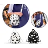 Mini canvas backpack - with zipper - cow milk printBackpacks