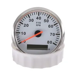 Boat / car tachometer - speed meter gauge - LCD - 12V/24V - 8000 RPM - 52mm / 85mmDiagnosis