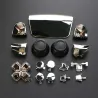 Full chrome set - for Playstation PS5 controller - buttons / thumbsticks / joystick cap / L1 / R1 / L2 / R2 / D-padAccessories