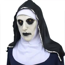 Scary nun - latex mask - Halloween - masqueradesMasks