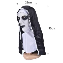 Scary nun - latex mask - Halloween - masqueradesMasks