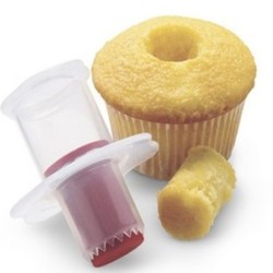 Cupcake / muffin corer - plastic plungerBakeware