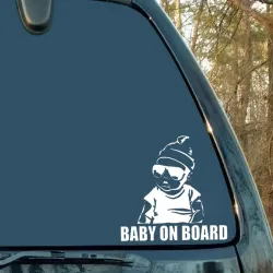Baby On Board - car stickerStickers