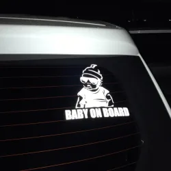 Baby On Board - car stickerStickers