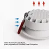 LED ceiling light - recessed - dimmable - anti-glare - honeycomb design - 7W / 12W / 18W / 20WSpotlights