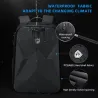 Fashionable backpack - waterproof - anti-theft - USB charging port - for 17.3 Inch laptopBackpacks