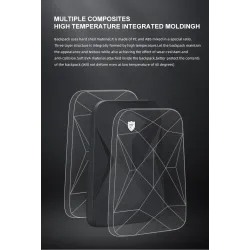 Fashionable backpack - waterproof - anti-theft - USB charging port - for 17.3 Inch laptopBackpacks