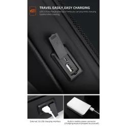 Fenruien - shoulder / crossbody bag - with USB charging port - waterproofBags
