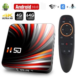 Android 10 - 4GB - 32GB - 64GB - 4K - 3D video - Wifi - Bluetooth - smart TV boxAndroid box