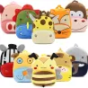 3D cartoon animals - plush children backpack - school bagBags