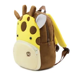 3D cartoon animals - plush children backpack - school bagBags