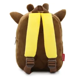 3D cartoon animals - plush children backpack - school bagBags