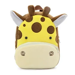 3D cartoon animals - plush children backpack - school bagBags