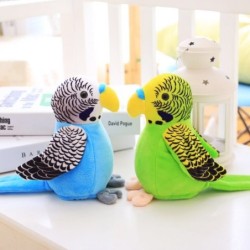 Electric talking parrot - funny plush toy - record / repeat / waving wings - 18cm