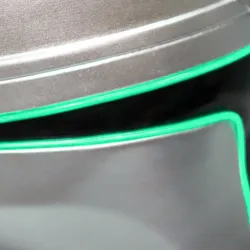Luminous LED helmet - full face latex mask - party / masquerade / HalloweenMasks
