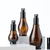 Glass spray bottle - dark brown - sun protection - cosmetic / perfume sample containerPerfumes
