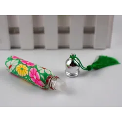 Empty glass bottle - with roll on - perfume container - refillable - 5 piecesPerfumes