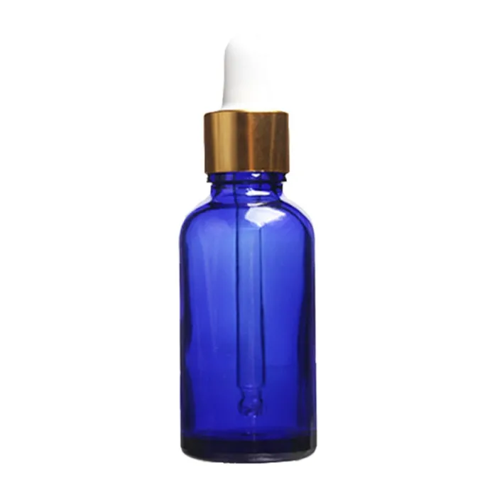 Empty glass bottle - perfume container - with dropperPerfumes