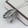 Vintage skull rib cage pendant - with necklaceNecklaces