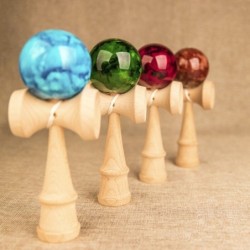 Wooden Kendama toys - colorful juggling ball - stress relief / educational toy - for adult / children - 18cmFidget Spinner