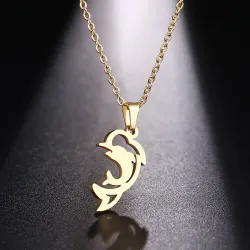 Elegant necklace with dolphinNecklaces
