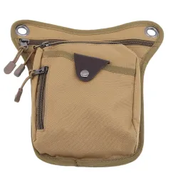 Fashionable small bag - with waist / leg / shoulder belt - nylonBags