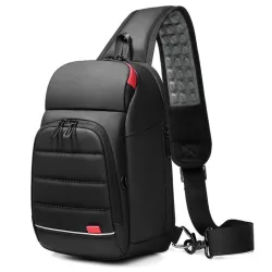 Multifunction crossbody bag - 9.7" laptop backpack - with USB charging port - waterproofBackpacks