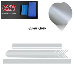 Side / top / roof stripes - car stickers - for Mercedes Benz 2-Door Coupe / 4-Door SedanStickers