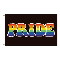 Hanging banner - flag - LGBT / transgender / pansexual / progress / PRIDE / rainbowStickers