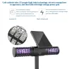 Solar mosquito killer lamp - outdoor - waterproof - USB - UV lightSolar lighting