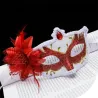 Sexy Venetian eye mask - with diamond / feather flower / glitterMasks