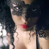 Sexy Venetian eye mask - black lace - for masquerade / HalloweenMasks