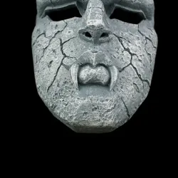 Stone ghost - full face resin mask - Halloween - carnivalsMasks